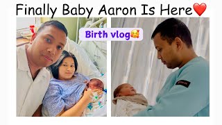 ❤️Baby Aaron is Here❤️॥Birth vlog॥❤️छोरी सॅग पहिलो चोटि छुटिएर बस्दा सार्है गार्हो भो🥺