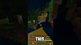 Can You Hold Your Breath Minecraft #minecraft #shorts #hive