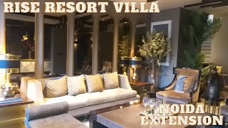 Rise Resort Villas Villa Tour| Stylish Interior |Real Estate Noida Extension| Greater Noida West