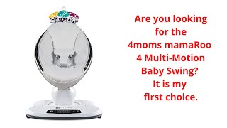 4moms mamaRoo 4 Multi-Motion Baby Swing