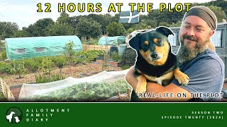 Full Day At The Allotment Plot | Allotment Vlog 🌞 Ep. 20 🌛