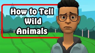 How to Tell Wild Animals Class 10 Animation in English