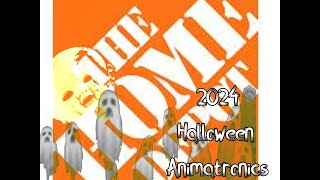 Home Depot Halloween animatronics 2024