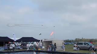 Headcorn Model Show, September 2023, model Red Arrows display, very impressive.