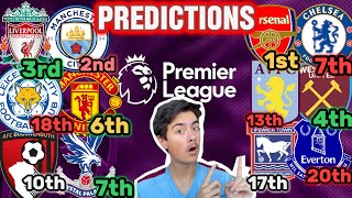 Premier League 2024/25 Predictions!