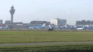 F-16 landing Schiphol