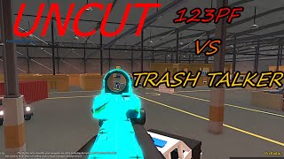 I 1v1'd The BIGGEST TRASH TALKER in Phantom Forces... (UNCUT)