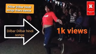 dilbar dilbar dj hindi songs 2020 // new hindi DJ songs tharu dance thakurdwara Bardiya Nepal 2020