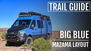 Big Blue: Trail Guide - Mazama Layout // AWD Mercedes Sprinter Van Tour