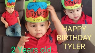 FILIPINA-BRITISH living in the netherland: TYLER'S BIRTHDAY and his unlimited CAKE..