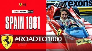 #Ferrari Guide: #RoadTo1000 - Spanish GP 1981 #SpanishGP #essereFerrari