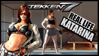 MARTIAL ARTIST does KATARINA'S MOVES from TEKKEN 7