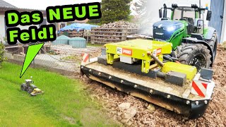 Lets Play RC Farming #22 - Das NEUE Feld wird gemäht!