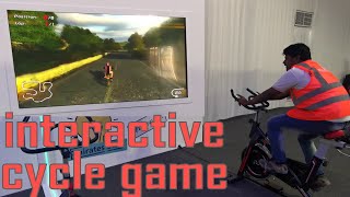 Exercising Interactive Bike Game | MakerMan