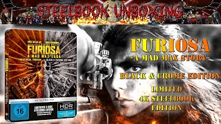 Unboxing - FURIOSA - A MAD MAX SAGA - Black & Chrome - 4K - Steelbook