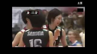 Yoshie Takeshita's Massive Block Her Height? 159cm!