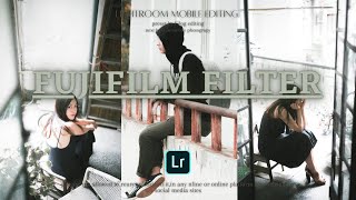 FUJIFILM FILTER | Lightroom mobile APP | 2021 edition | FILOG mobile photo editing