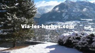 Neige à Briançon, 12 janvier 2016