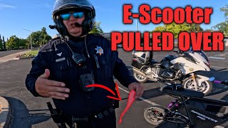 Ticketed on my ROADRUNNER PRO Electric Scooter