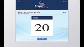 Aprendiendo ingles con USA Learns - 1st English Course -Numbers - Introduction & Vocabulary