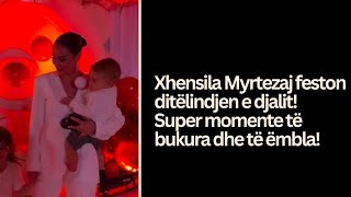 Xhensila Myrtezaj feston ditëlindjen e djalit! Super momente të bukura dhe të ëmbla!