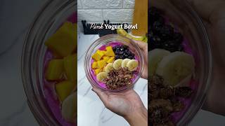 Resepi Sahur Yogurt Bowl Buah Naga