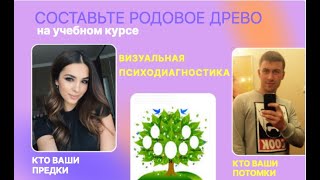 Практика #Древо_Рода. Курс визуальной психодиагностики школы #Ю_ПИТЕР