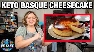 Low Carb Basque Cheesecake - Keto Dessert