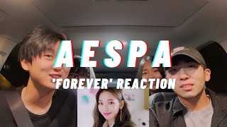 aespa 에스파 'Forever (약속)' MV REACTION | IMPECCABLE VOCALS