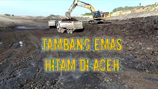 Tambang Batubara Di Aceh / Caterpillar 340 coal loading