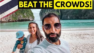 Taking Our 8 MONTH OLD to MAYA BAY | We Can’t Believe This! 🇹🇭