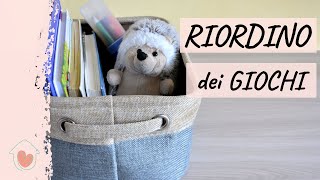 COME ORGANIZZARE I GIOCATTOLI | Organizza con Dany