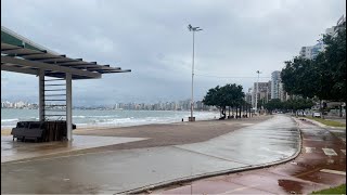 🌧️ PRAIA do MORRO: Chuva em Guarapari - ES (26/05/2024) #guaraparivirtual