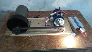 How to Make Free Energy Generator 220v From Alternator Generator Recycle Free Energy