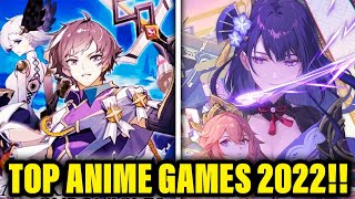 Top 5 Anime Games to Play in 2022!!