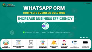 WhatsApp Automation Masterclass (Link In Description)