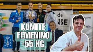 Karate: CAMPEONATO de ESPAÑA SENIOR 2023  FINAL -55 Kg