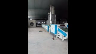 Hard waste recycling machine 200-250kg per hour spinning fiber