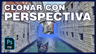 Cómo clonar con perspectiva una foto en Photoshop CC 2018 #33