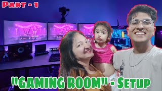 Creating my 'GAMING ROOM'|PART-1|VLOG#vlog#gamingroom#dailyvlogs