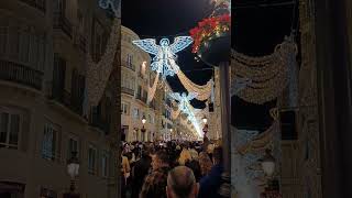 Malaga, Spain Christmas lights 2022🇪🇸