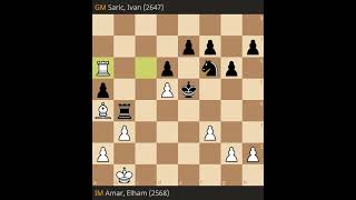 Elham Amar vs Ivan Saric- Grand Swiss 2023, Round 2