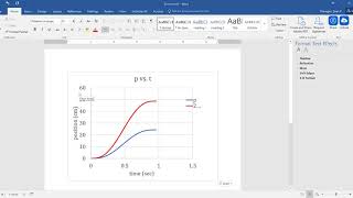 Taking a Graph from Excel to Word