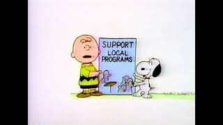 Peanuts for the American Lung Association public service announcement