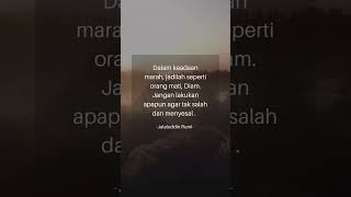 Dalam keadaan marah.. #quote #nasehat #katakatabijak #shorts