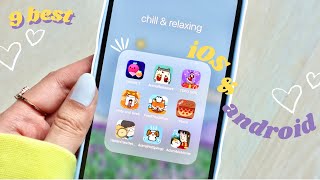 9 fun and chill apps to download when you're bored for ios and android 🧸🍒 | iPhone 12 Pro Max ☁️