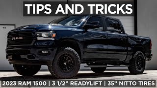 How to Install a 3.5" Readylift On a 2023 Ram 1500 | Tips and Tricks |