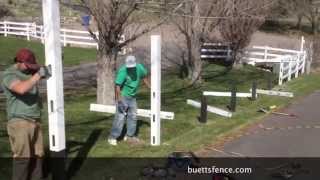 REPAIR VINYL FENCE EASY!