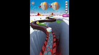 Reverse Level With Ice cream Ball #shorts #goingballs #androidgames