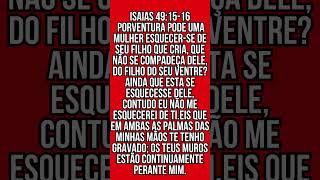 Isaias 49:15-16